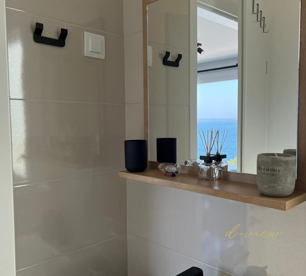D-View Premium Mobile Home - Panoramic Seaview - 150 M From Beach, Free Parking Drage Eksteriør billede