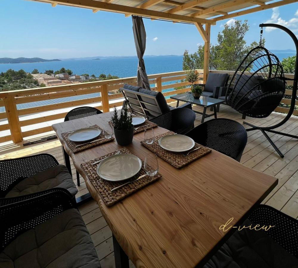 D-View Premium Mobile Home - Panoramic Seaview - 150 M From Beach, Free Parking Drage Eksteriør billede