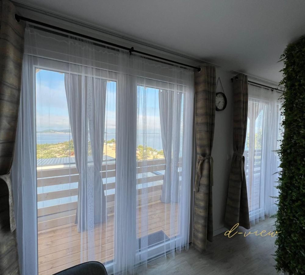 D-View Premium Mobile Home - Panoramic Seaview - 150 M From Beach, Free Parking Drage Eksteriør billede