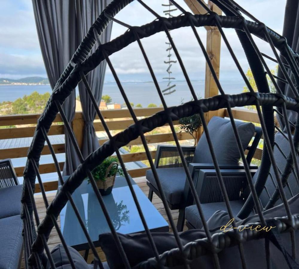 D-View Premium Mobile Home - Panoramic Seaview - 150 M From Beach, Free Parking Drage Eksteriør billede