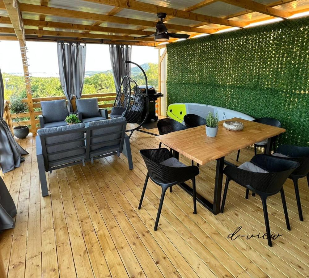 D-View Premium Mobile Home - Panoramic Seaview - 150 M From Beach, Free Parking Drage Eksteriør billede