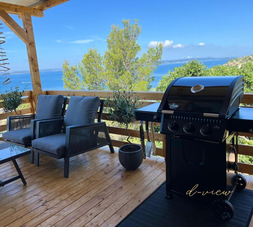 D-View Premium Mobile Home - Panoramic Seaview - 150 M From Beach, Free Parking Drage Eksteriør billede
