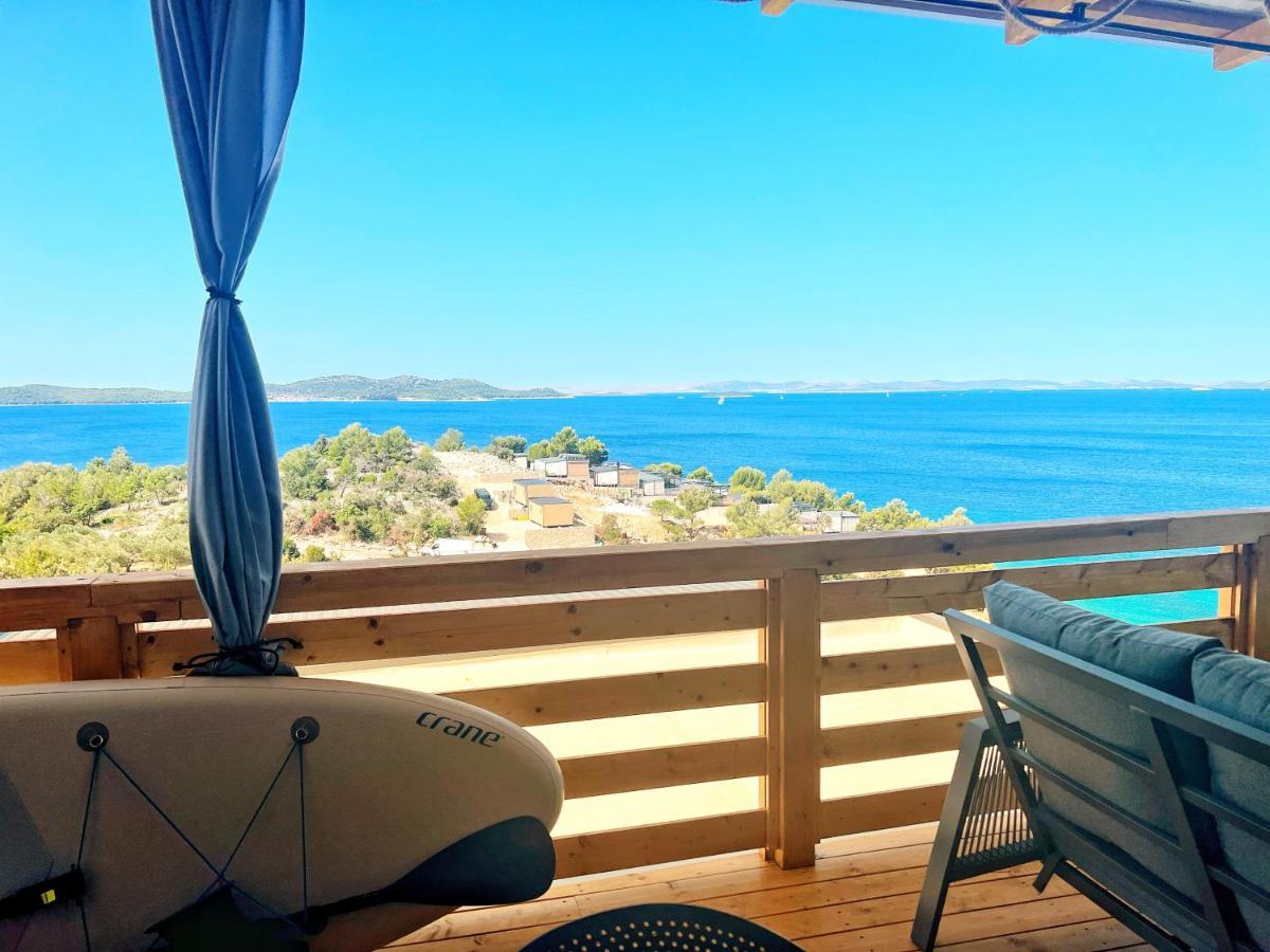 D-View Premium Mobile Home - Panoramic Seaview - 150 M From Beach, Free Parking Drage Eksteriør billede