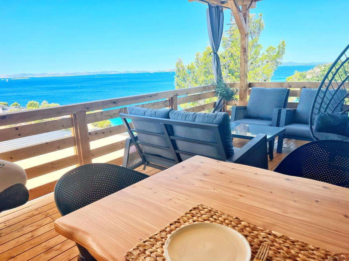 D-View Premium Mobile Home - Panoramic Seaview - 150 M From Beach, Free Parking Drage Eksteriør billede