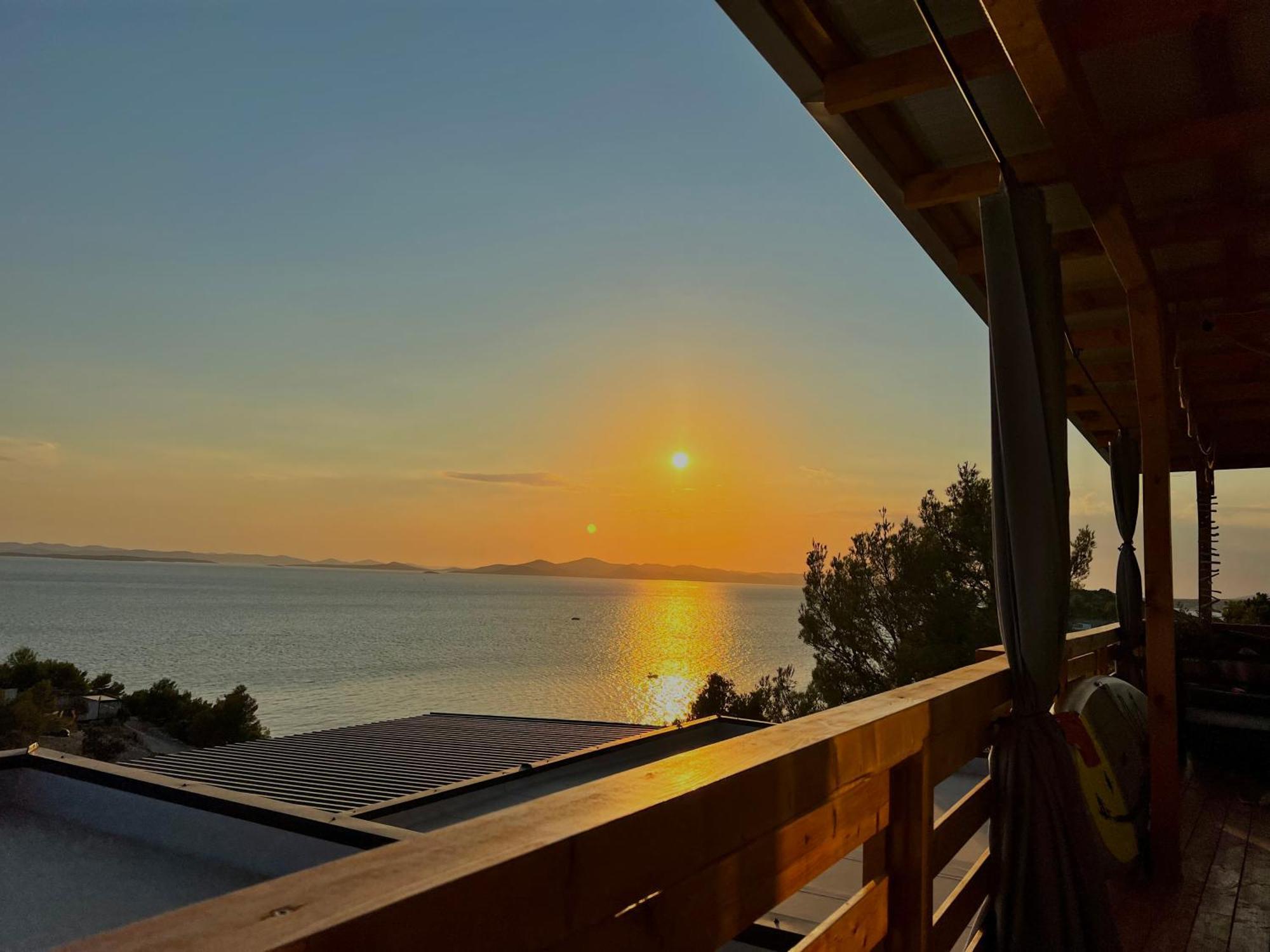 D-View Premium Mobile Home - Panoramic Seaview - 150 M From Beach, Free Parking Drage Eksteriør billede